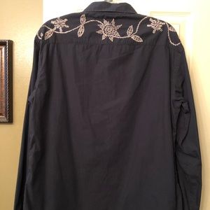 Men’s French Connection black long sleeve